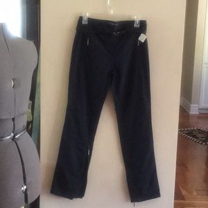 NWT  size 8 Lisa Cerano zip bottom pant black